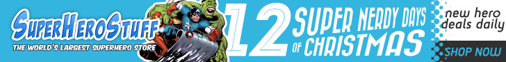 SuperHeroStuff 12-Day Christmas Sale!