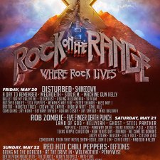 2016 ROCK ON THE RANGE SET TIMES