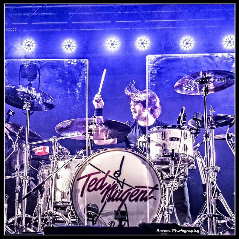 Jason Hartless - Ted Nugent - photo by Brown Photography