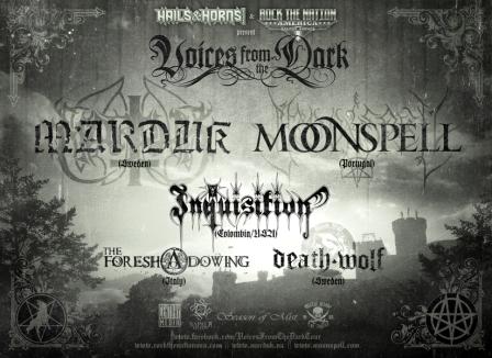 TOUR DATES: MARDUK and MOONSPELL announce dates for “Voices From The Dark” Tour