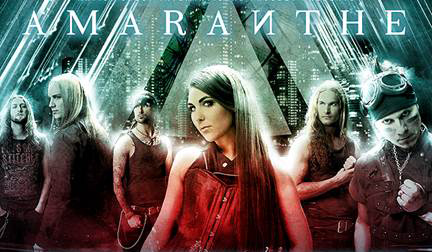Swedish/Danish Modern Metal Sextet AMARANTHE Announces 2013 NORTH AMERICAN Headline Tour