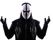 Zardonic - mask - white background