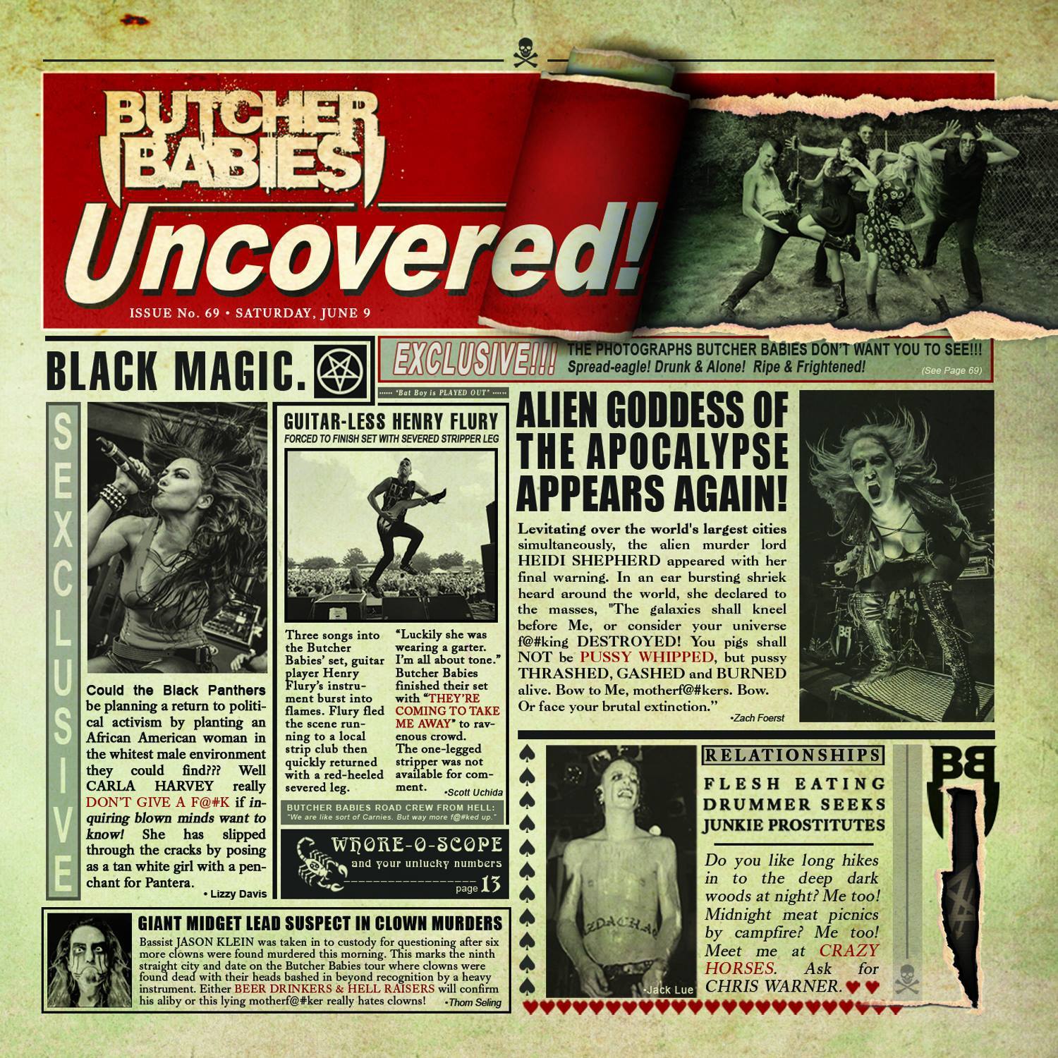 ALBUM REVIEW: BUTCHER BABIES – UNCOVERED